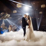 wedding couple dancing to their first dance song